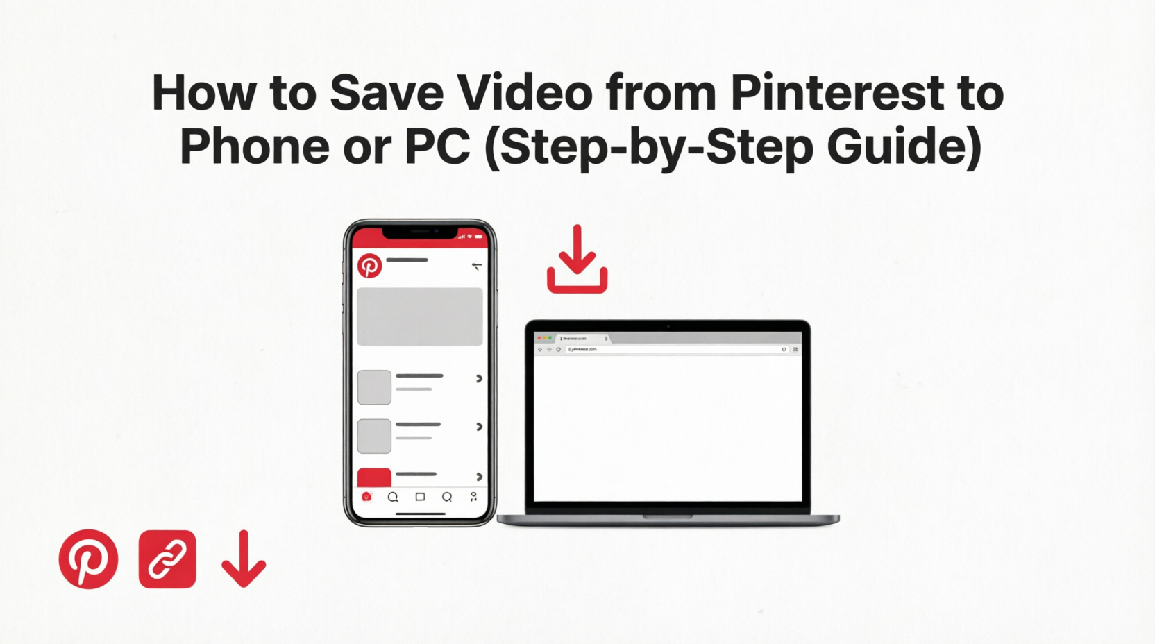 How to Save Video from Pinterest to Phone or PC (Step-by-Step Guide)