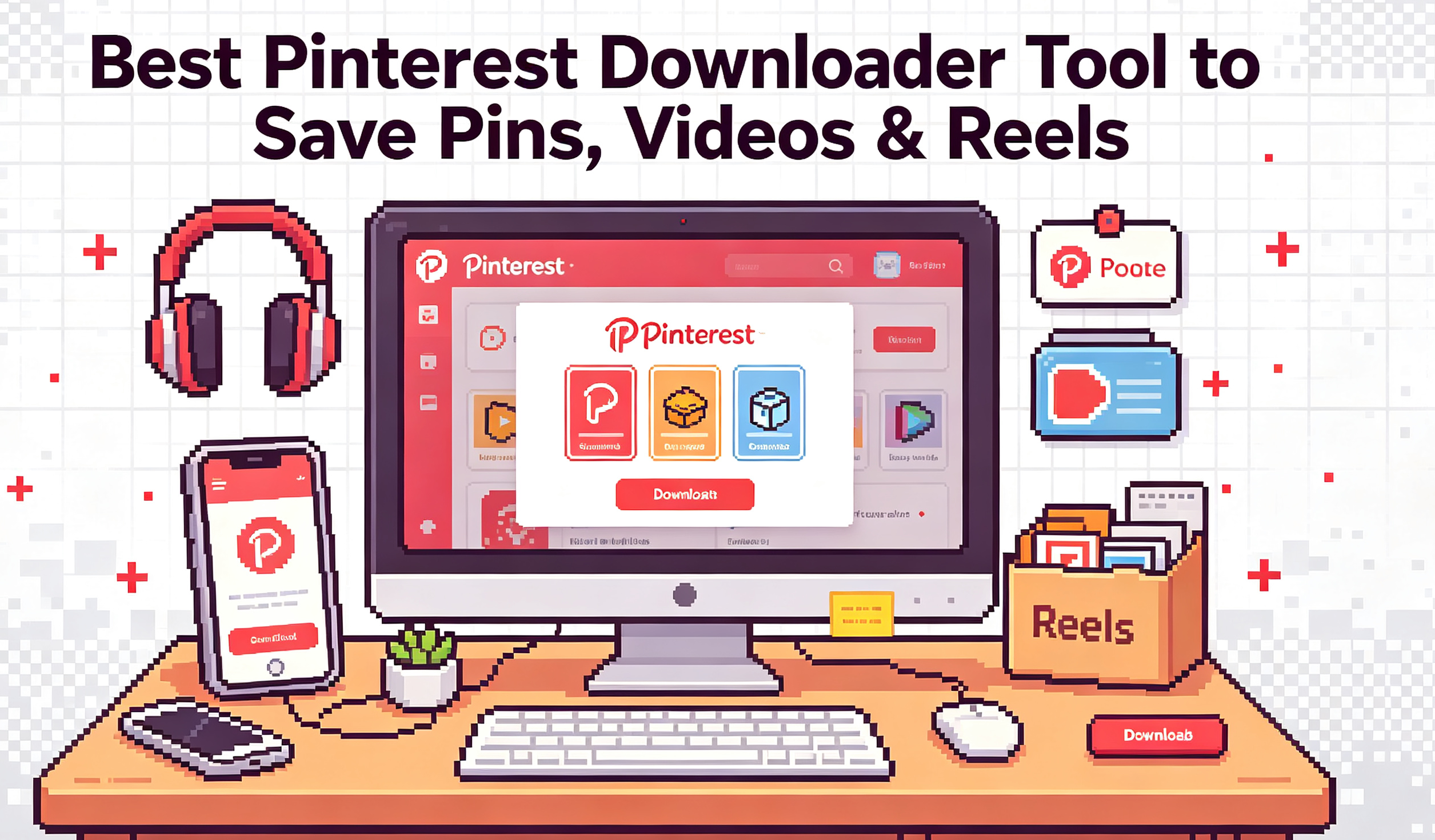 Best Pinterest Downloader Tool to Save Pins, Videos & Reels
