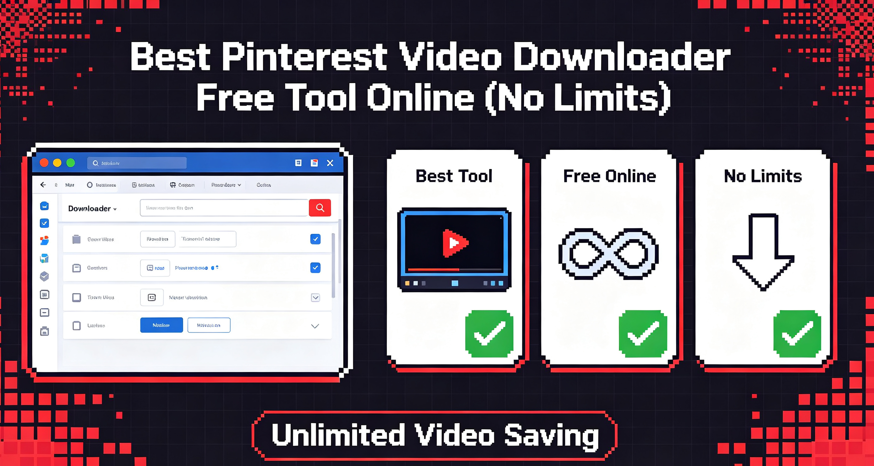Best Pinterest Video Downloader Free Tool Online (No Limits)