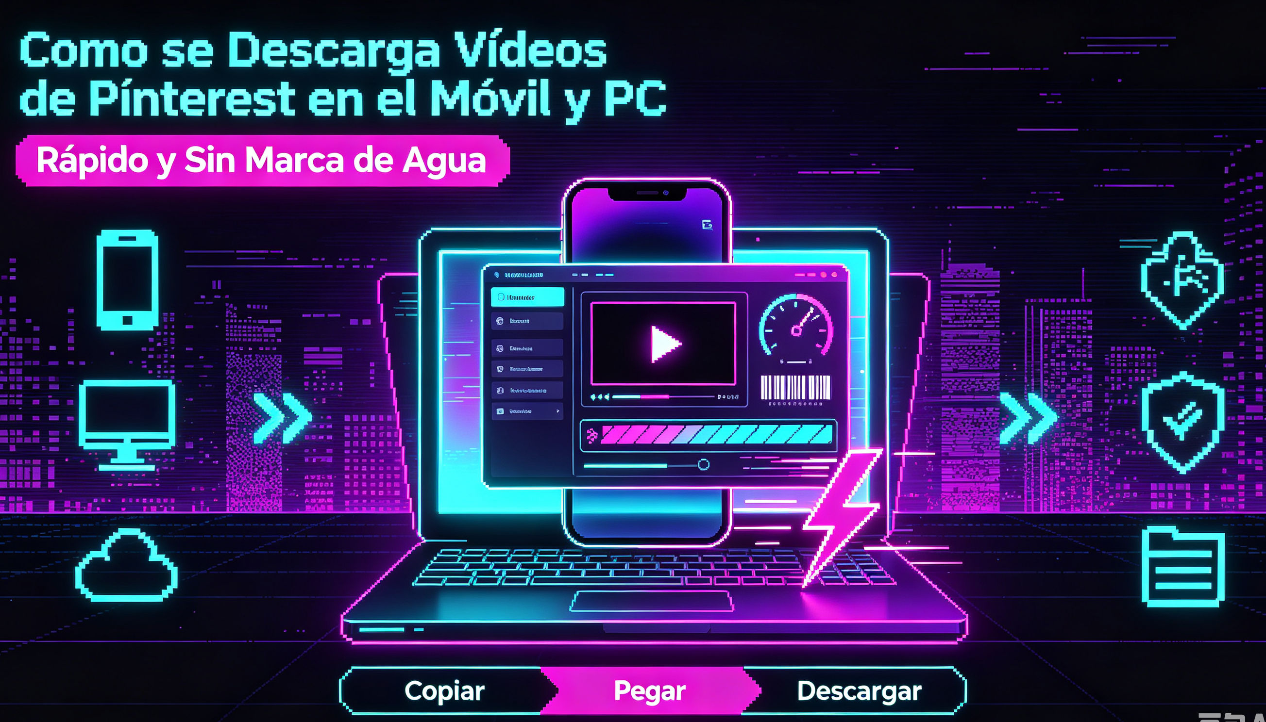 Cómo se Descarga Vídeos de Pinterest en el Móvil y PC | TwitterVideoDownloaderX