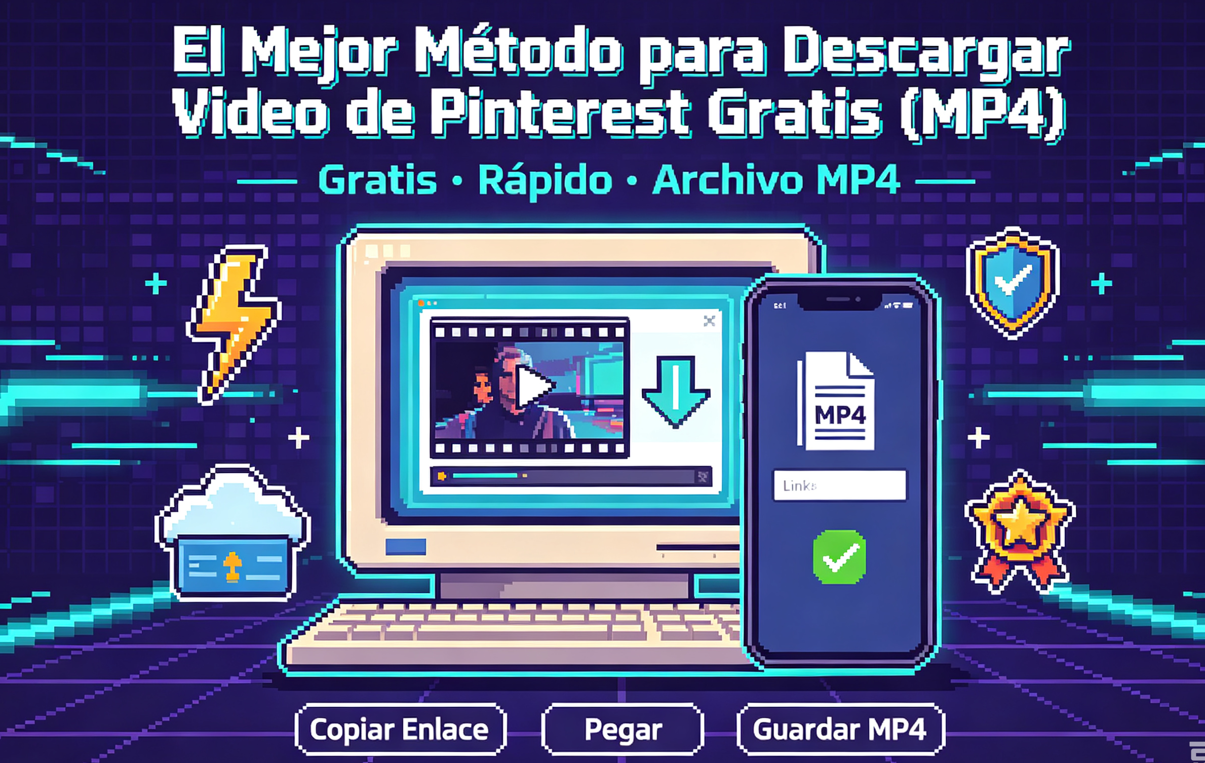 El Mejor Método para Descargar Video de Pinterest Gratis (MP4)