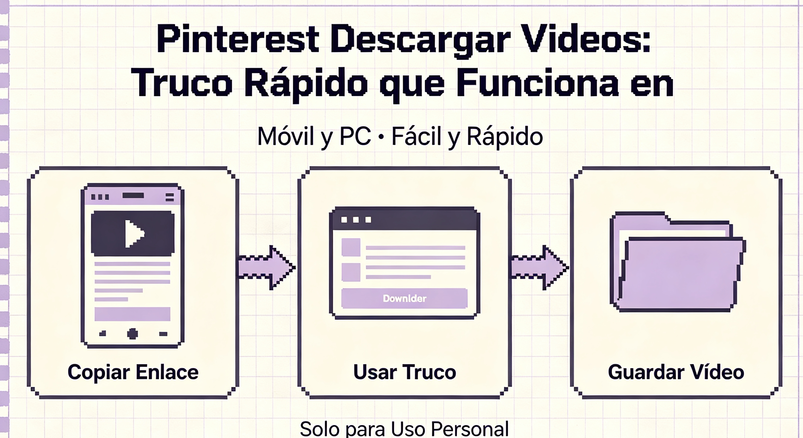 Pinterest Descargar Videos: Truco Rápido que Funciona en Cualquier Dispositivo