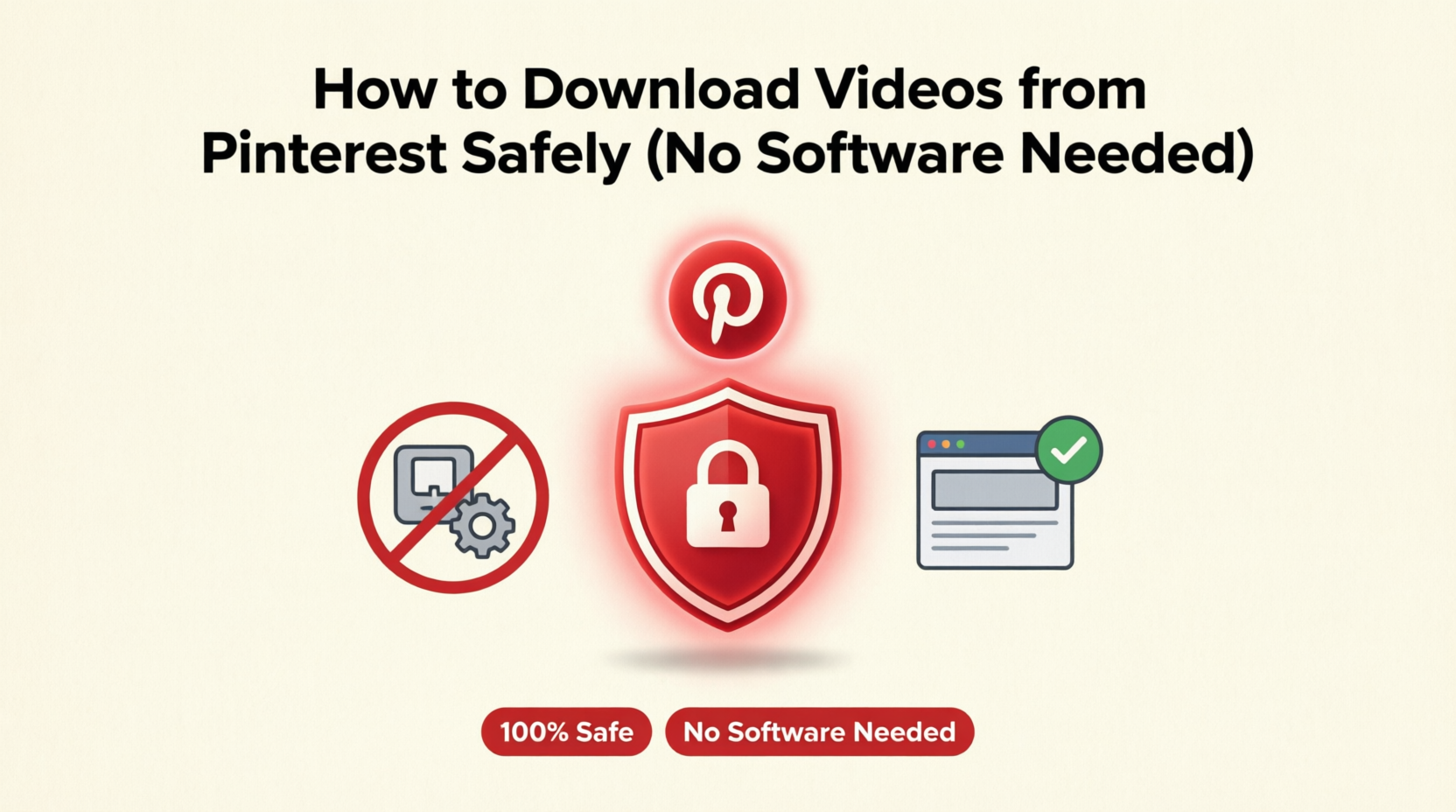 How to Download Videos from Pinterest Safely (No Software Needed)