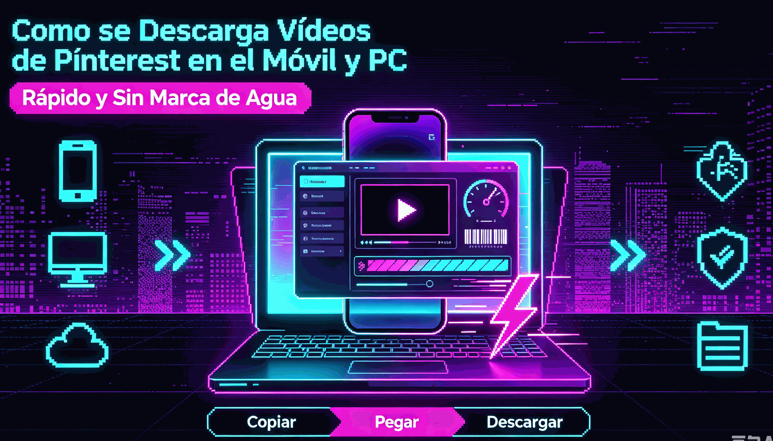 Cómo se Descarga Vídeos de Pinterest en el Móvil y PC | TwitterVideoDownloaderX