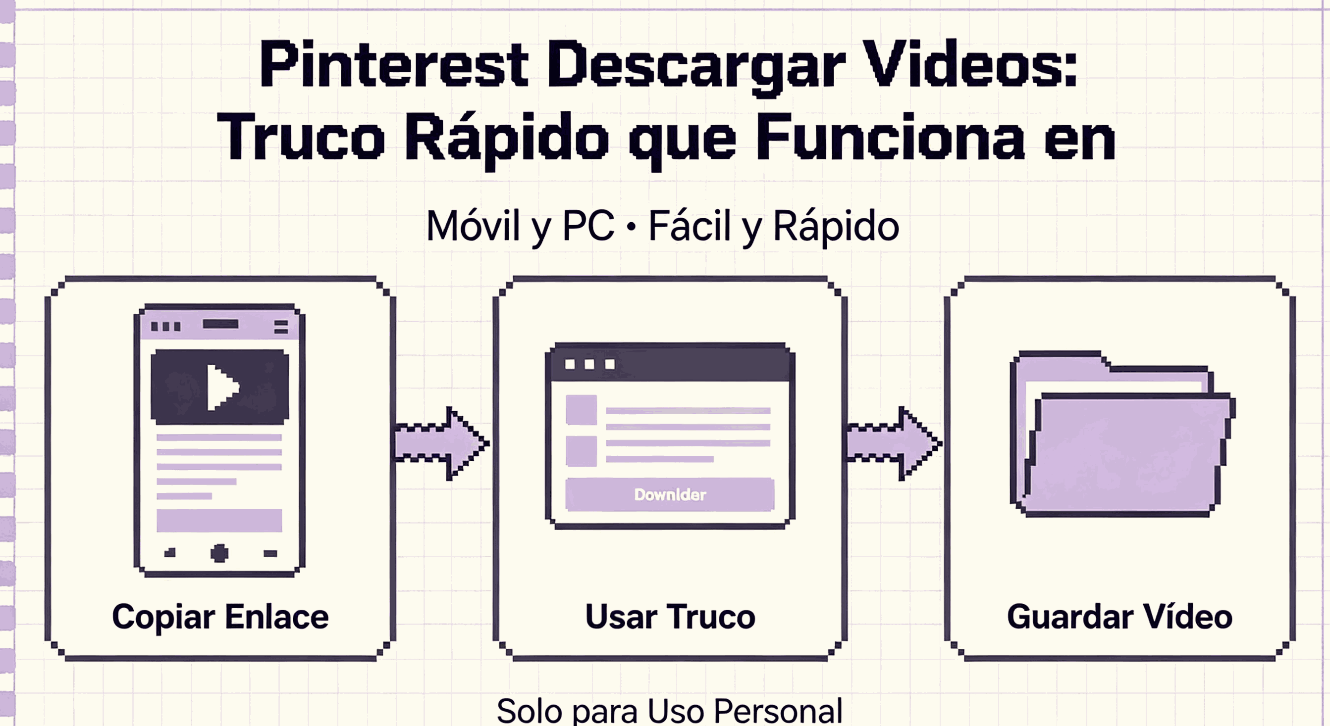 Pinterest Descargar Videos: Truco Rápido que Funciona en Cualquier Dispositivo